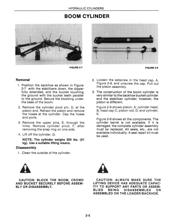 Manual de Reparación Retrocargadora New Holland LB620