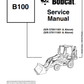 Manual de Reparación Retroexcavadora Bobcat B100