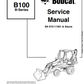 Manual de Reparación Retroexcavadora Bobcat B100 Serie B