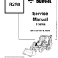Manual de Reparación Retroexcavadora Bobcat B250 Serie B