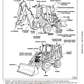Manual de Reparación Retroexcavadora Bobcat B300