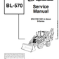 Manual de Reparación Retroexcavadora Bobcat- Ingersoll Rand BL570 Serie B