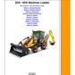 Manual de Reparación Retroexcavadora JCB 3DX, 4DX