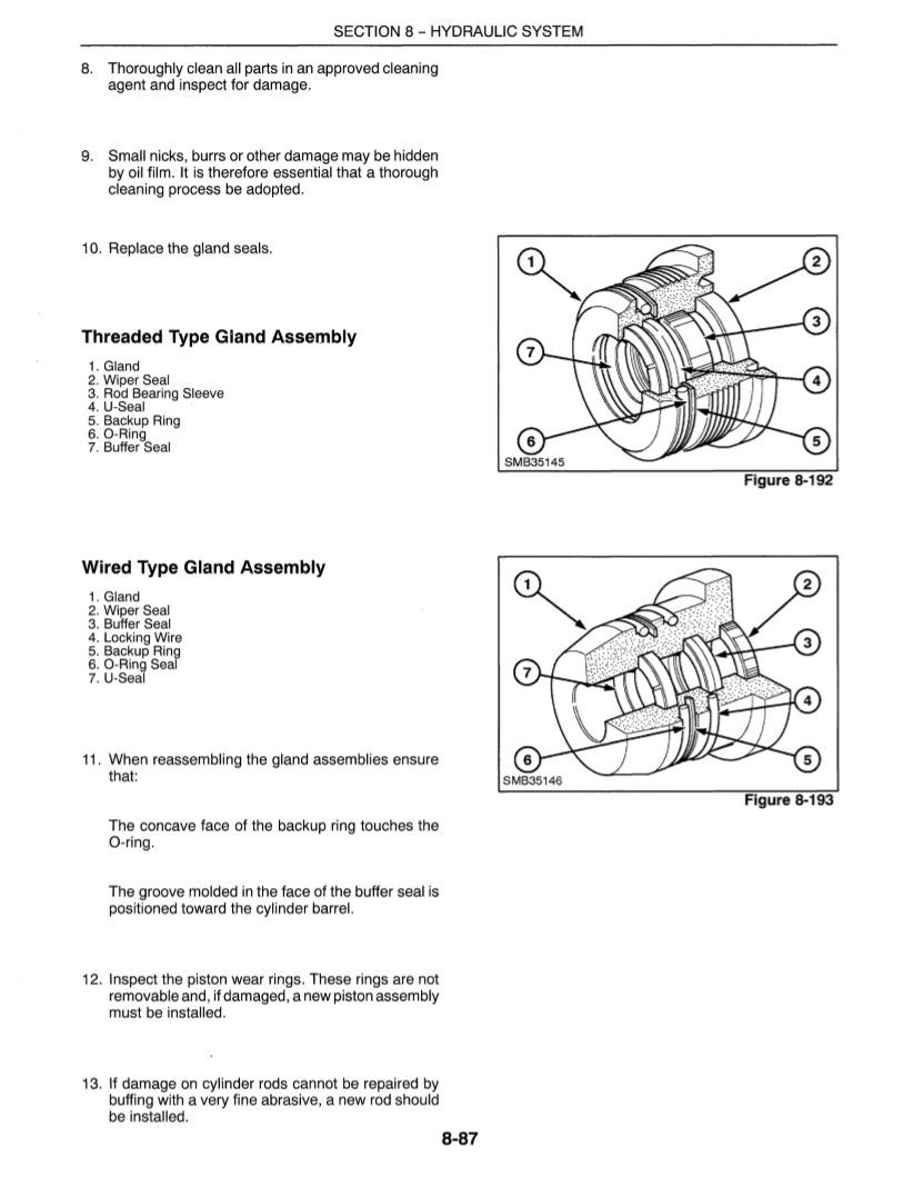 Manual de Reparación Retroexcavadora New Holland 555E, 575E, 655E, 675E