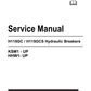 Manual de Reparación Servicio de Martillos Hidraúlicos Caterpillar H115GC, H115GCS