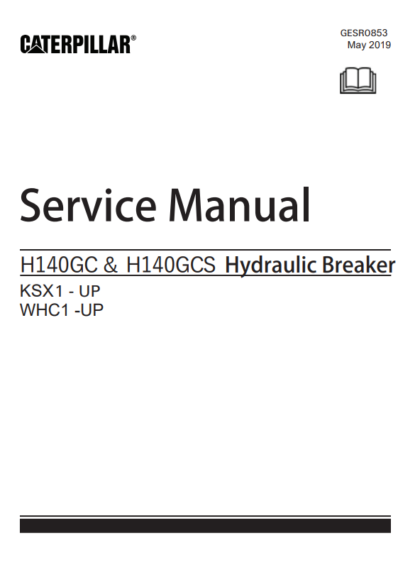 Manual de Reparación Servicio de Martillos Hidraúlicos Caterpillar H140GC y H140GCS