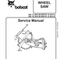 Manual de Reparación Sierra de Rueda Bobcat WS12, WS18