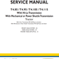 Manual de Reparación Sistema de Ejes Tractor New Holland T4.85, T4.95, T4.105, T4.115