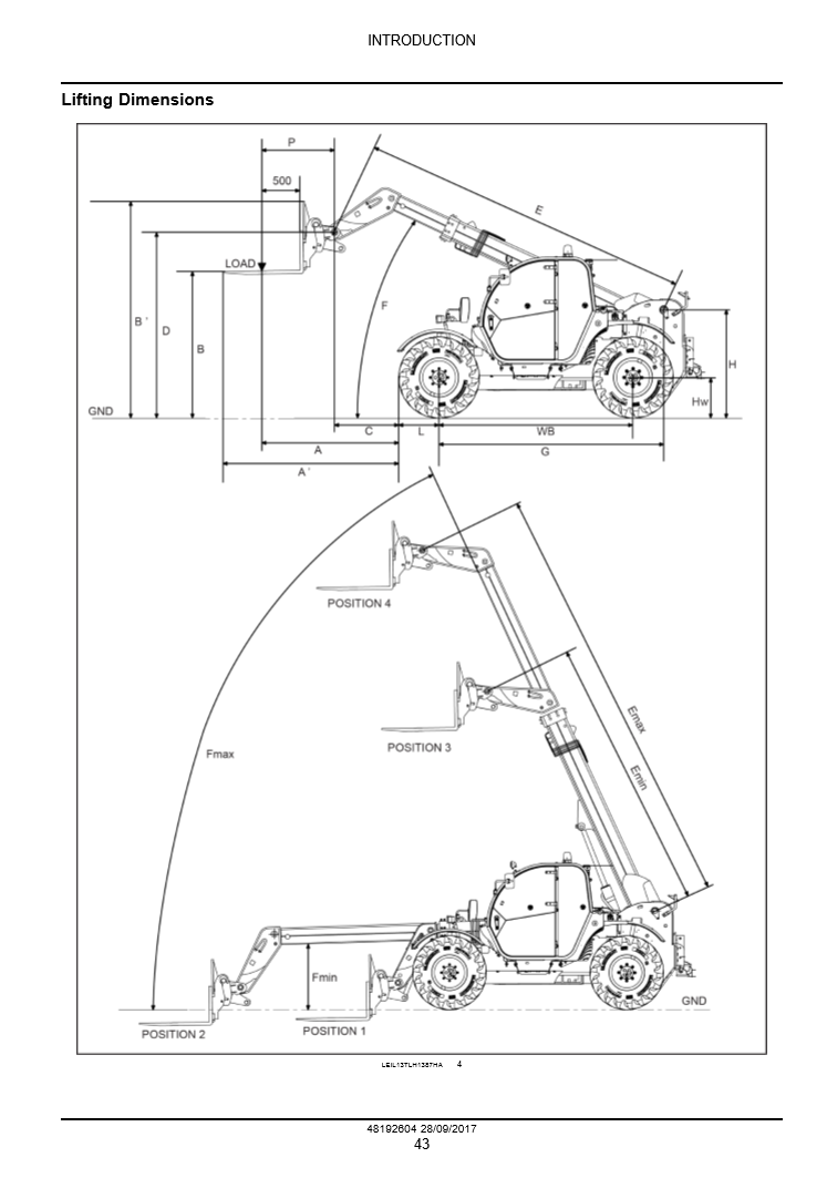 Manual de Reparación Telehandler Case 632, 635, 735, 742, 935