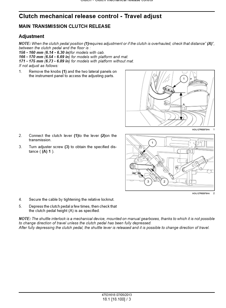 Manual de Reparación Tractor Case 85C, 95C, 105C