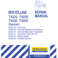 Manual de Reparación Tractor Estandar New Holland T4020, T4030, T4040, T4050