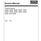 Manual de Reparación Tractor New Holland 2000 - 5550 series
