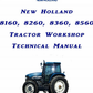 Manual de Reparación Tractor New Holland 8160,8260,8360,8560