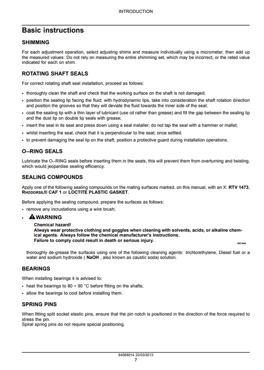 Manual de Reparación Tractor New Holland T5.95, T5.105, T5.115