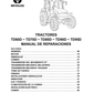 Manual de Reparación Tractor New Holland TD60D, TD70D, TD80D, TD90D, TD95D