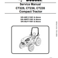 Manual de Reparación Tractores Bobcat CT225, CT230, CT235