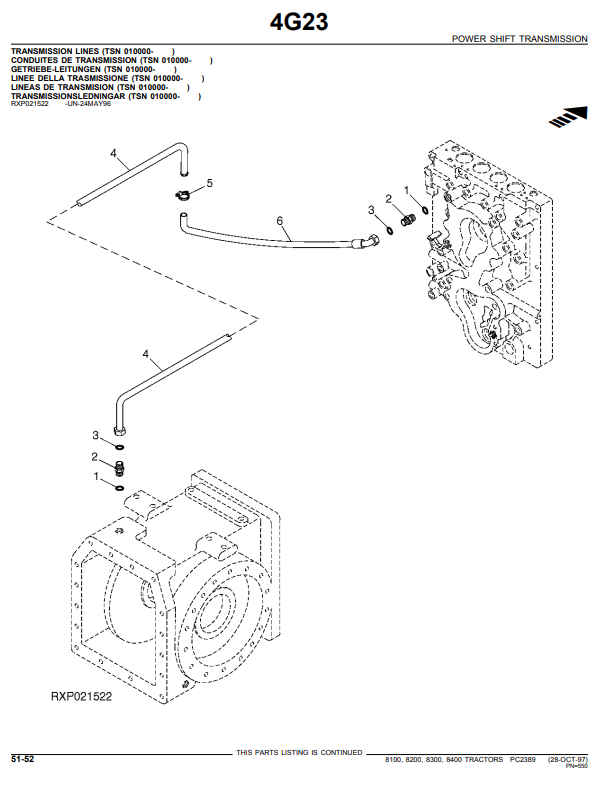 Manual de Reparación Tractores John Deere 8100 8200 8300 8400