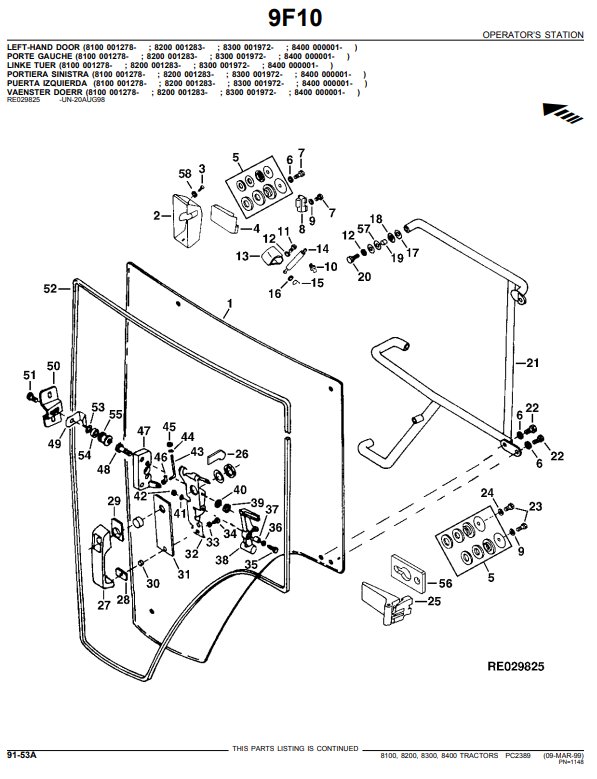 Manual de Reparación Tractores John Deere 8100 8200 8300 8400