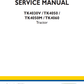 Manual de Reparación Tractor sobre Orugas New Holland TK4030V, TK4050, TK4050M, TK4060