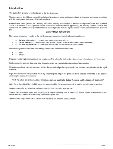 Manual de Reparación Transmisión Mecanica JCB PD55