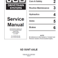 Manual de Reparación Transmisión Mecanica JCB SD55 NT