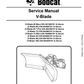 Manual de Reparación V-Blade Bobcat