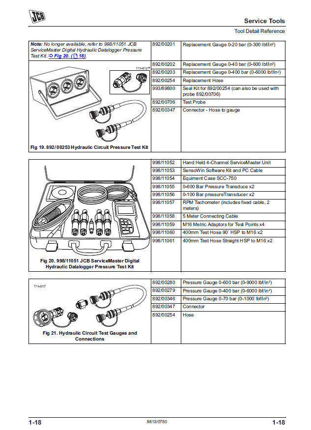 Manual de Reparación Vibrocompactador JCB VMT860 Tier 3