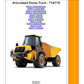 Manual de Reparación Volqueta Articulada JCB 714, 718