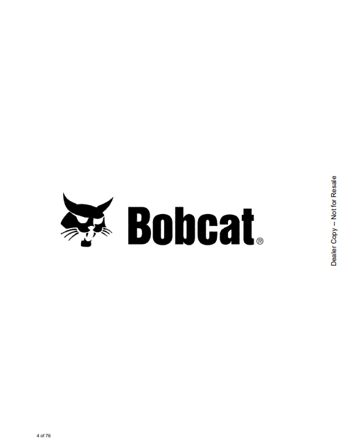 Manual de Reparación de Capa de Césped Bobcat