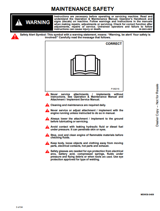 Manual de Reparación del Servicio de Rodillos Vibratorios Bobcat