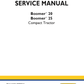 Manual de Servicio Tractor Compacto New Holland Boomer20, Boomer25