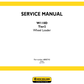 Manual de Servicios Cargador New Holland W110D
