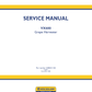 Manual de Servicios Cosechadora de Uvas New Holland VX680