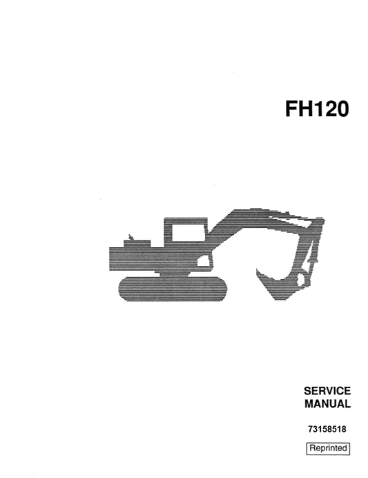 Manual de Servicios Excavadora Hidraúlica Fiat-Hitachi FH120
