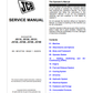 Manual de Servicios Excavadora JCB JS115, JS130, JS131, JS145, JS160, JS180, JS190