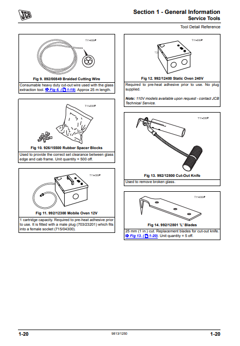 Manual de Servicios Excavadora JCB JS240, JS260, JS330, JS360 Tier 4