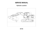 Manual de Servicios Excavadora New Holland E175C