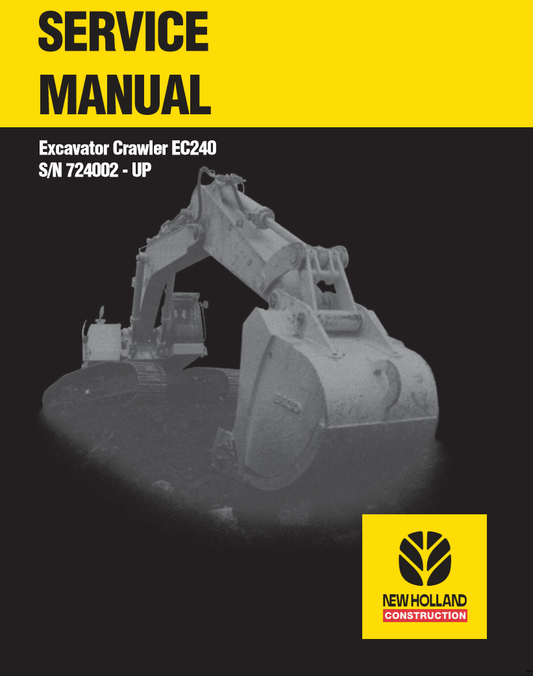 Manual de Servicios Excavadora New Holland EC240