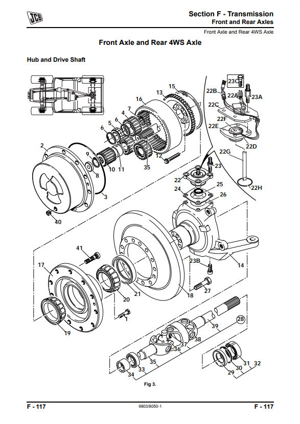 Manual de Servicios Fastrac JCB  2155 y  2170