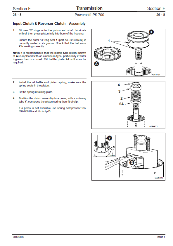 Manual de Servicios Generales Telehandlers JCB