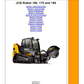 Manual de Servicios Miniexcavadora JCB Robot 160, 170 y 180