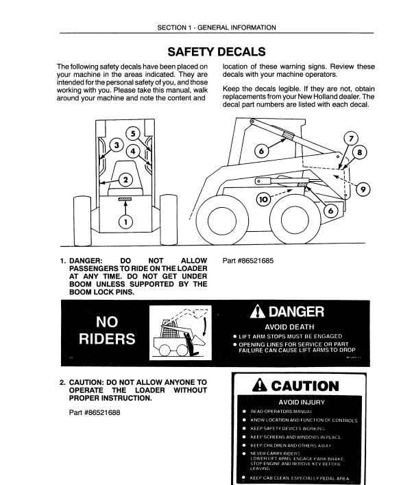 Manual de Servicios Minicargador New Hoolland L865, LX865, LX885, LX985