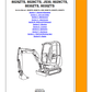 Manual de Servicios Miniexcavadora JCB 8025ZTS, 8026CTS, JS30, 8029CTS, 8030ZTS, 8035ZTS
