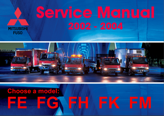 Manual de Servicios Mitsubishi Fuso 2002-2004 Todos los Modelos