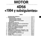 Manual de Servicios Motor Mitsubishi L200- 4D56