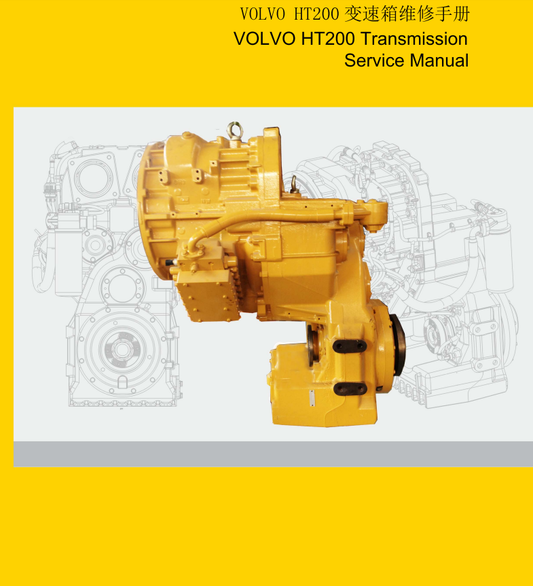 Manual de Servicios Reparación Transmisión Volvo HT200