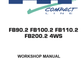 Manual de Servicios Retroexcavadora Hitachi FB90.2, FB100.2, FB110.2, FB200.2