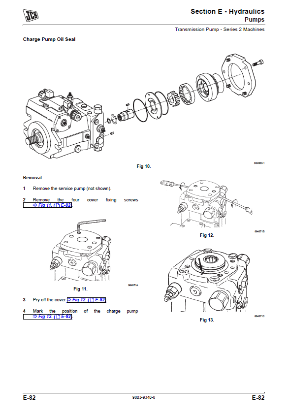 Manual de Servicios Retroexcavadora JCB Mini CX