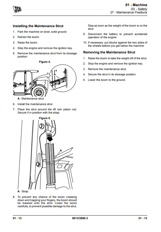 Manual de Reparación Telehandler JCB 525-60