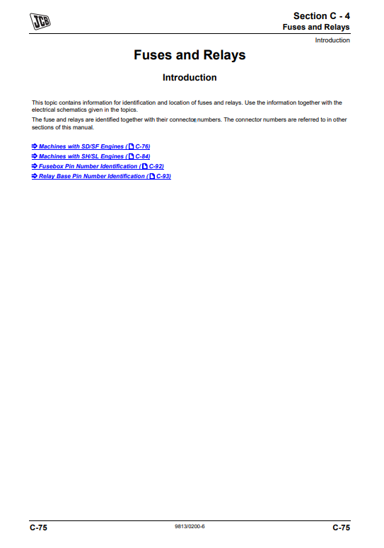 Manual de Servicios Telehandler JCB 527-58